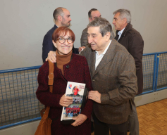 Cristina Puertas López y Augusto César Lendoiro (Foto cedida por La Opinión A Coruña)